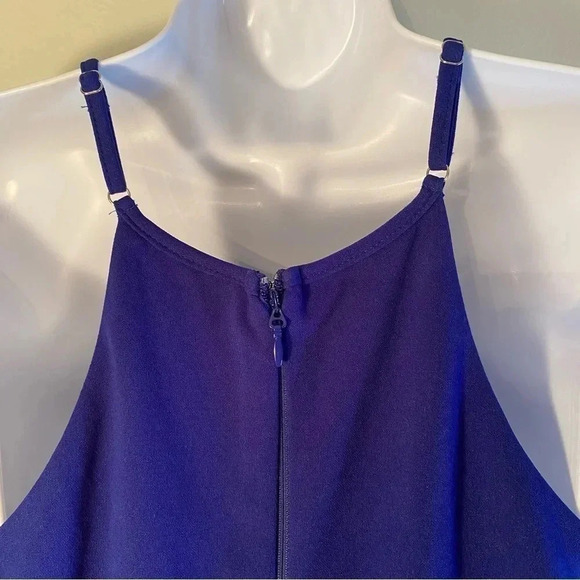 Lulu’s Fit and Flare Apron Bodice Dress Knee-Length Thin Straps Party Size Small - Picture 6 of 11